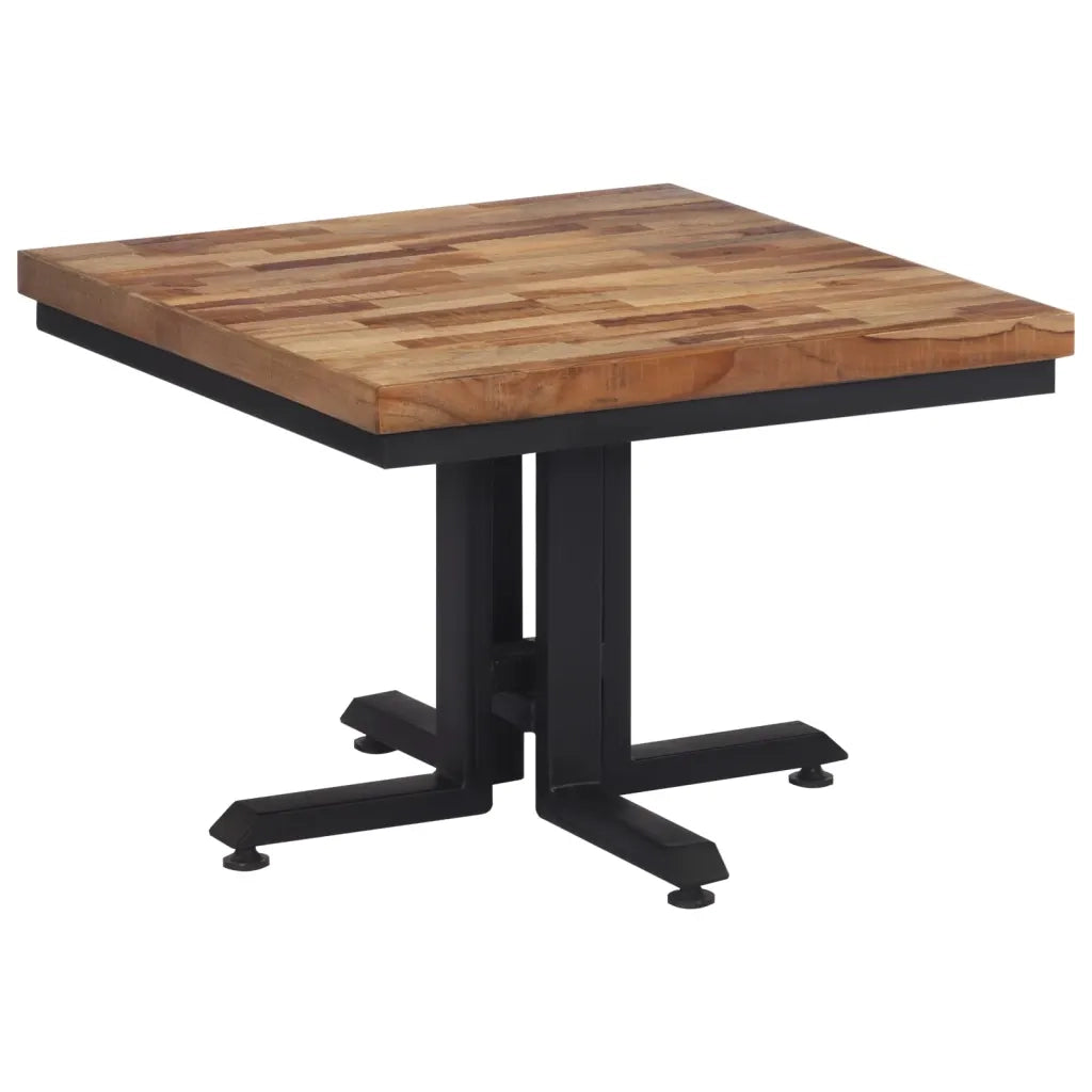Tavolino da salotto | Tavolino da caff¨¨ | Tavolino da Soggiorno 55x55x40cm Massello Teak di Recupero