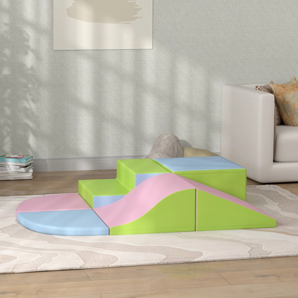 Parco motricit¨¤ 6 pezzi in schiuma EPE per bambini ¨C zephmum ¨C multicolore