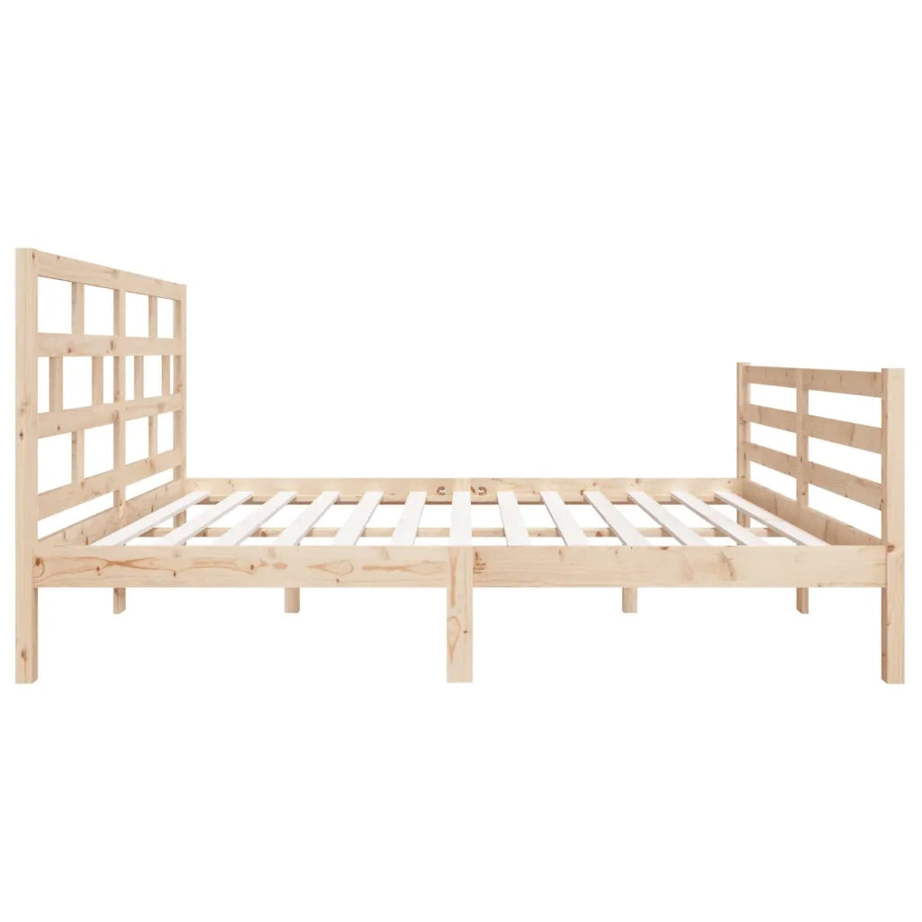 Giroletto-Struttura Letto 135x190 cm Double in legno Massello 247730