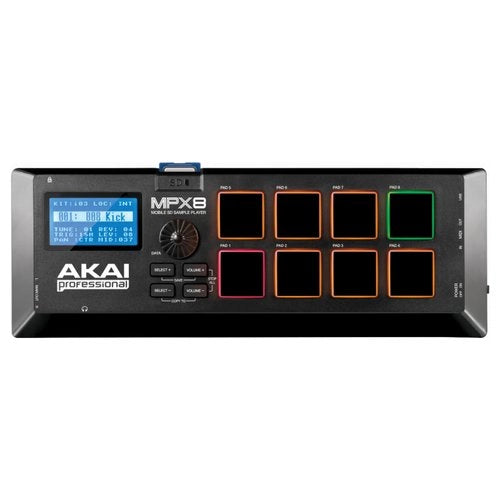 Controller disc jockey akai professional mpx8 black - 0694318014936