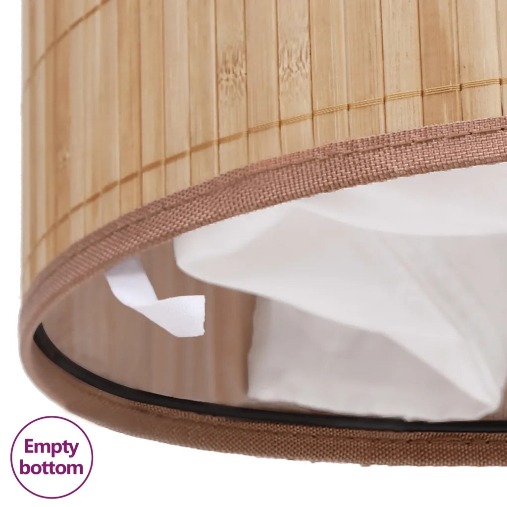 Cesto Portabiancheria in Bamb¨´ Ovale Colore Naturale CFW2020489