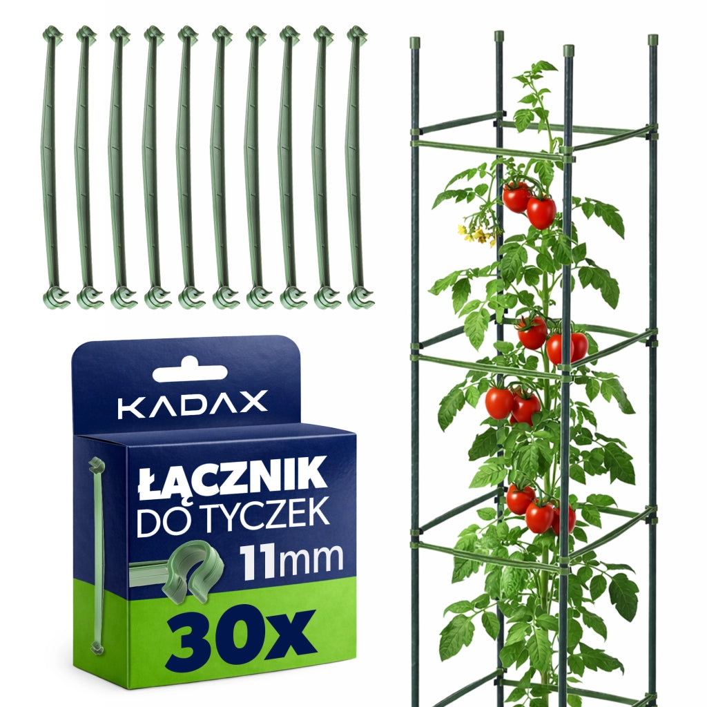 KADAX Giunti per aste da 11 mm, 30 pezzi