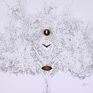Orologio a Cucù da Parete 60X60X11Cm Pirondini Italia Albero Nero