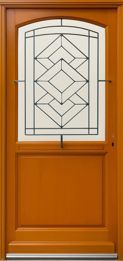 Porta d'ingresso in legno modello ELIOTH 215X90 a sinistra a spingere (dimensioni della tavola) senza maniglia