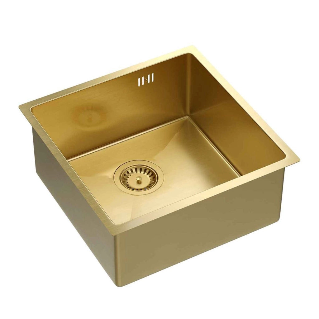 Lavello In Acciaio Anthony 50 Gold