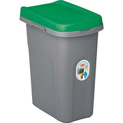 PATTUMIERA IMMONDIZIA ECO SYSTEM STEFANPLAST - VERDE LT 15 CM 33X22 H.CM 41- 2 pezzi