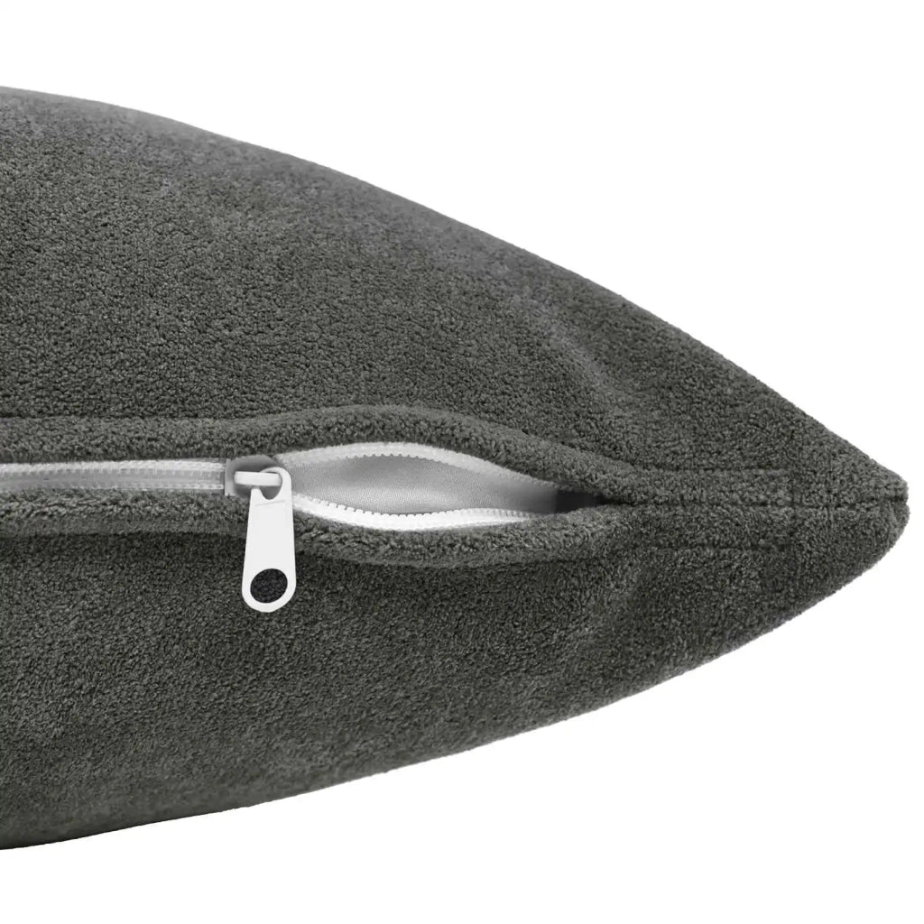Federa 2 pcs HEERLEN Antracite 40 x 70 cm Fleece in microfibra 909585