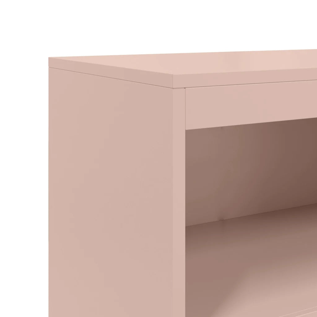 Credenza Rosa 68,5x38,5x123,5 in Acciaio
