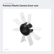 Camera di ispezione per tubi in PVC - Kunststof - protezione - compatibile con diametri 17-18mm - duraturo - camera endoscopica per tubi - hoes.