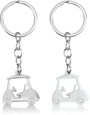 Sostituto di Chiave a Golf per 2 Stuks - Zinklegering - Unisex - 8,5 x 2,9 x 0,9 cm - Robusto e Sottile - Sostituto di Chiave