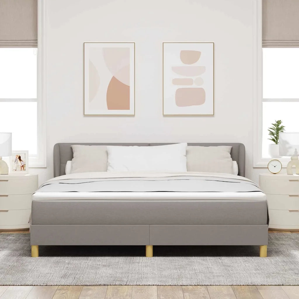 Letto a molle con materasso Talpa 180 x 200 cm Tessuto 3340231