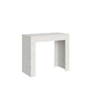 Consolle allungabile 90x42/302 cm Emy - Bianco Spatolato