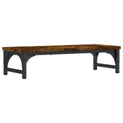 Supporto per monitor mobile da scrivania 55 x 23 x 14 cm legno ingegnerizzato marrone 02_0044893