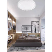 Trade Shop - Plafoniera Da Soffitto Interno 60w Bordo Seghettato Luce Fredda Fst-50a66404 49cm -