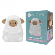 Mary’s Lampada notte bimbi Pecorella RGBW 1W ricaricabile