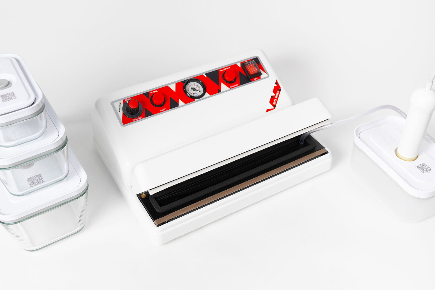 Macchina per Sottovuoto in ABS Jolly Pro Bianco