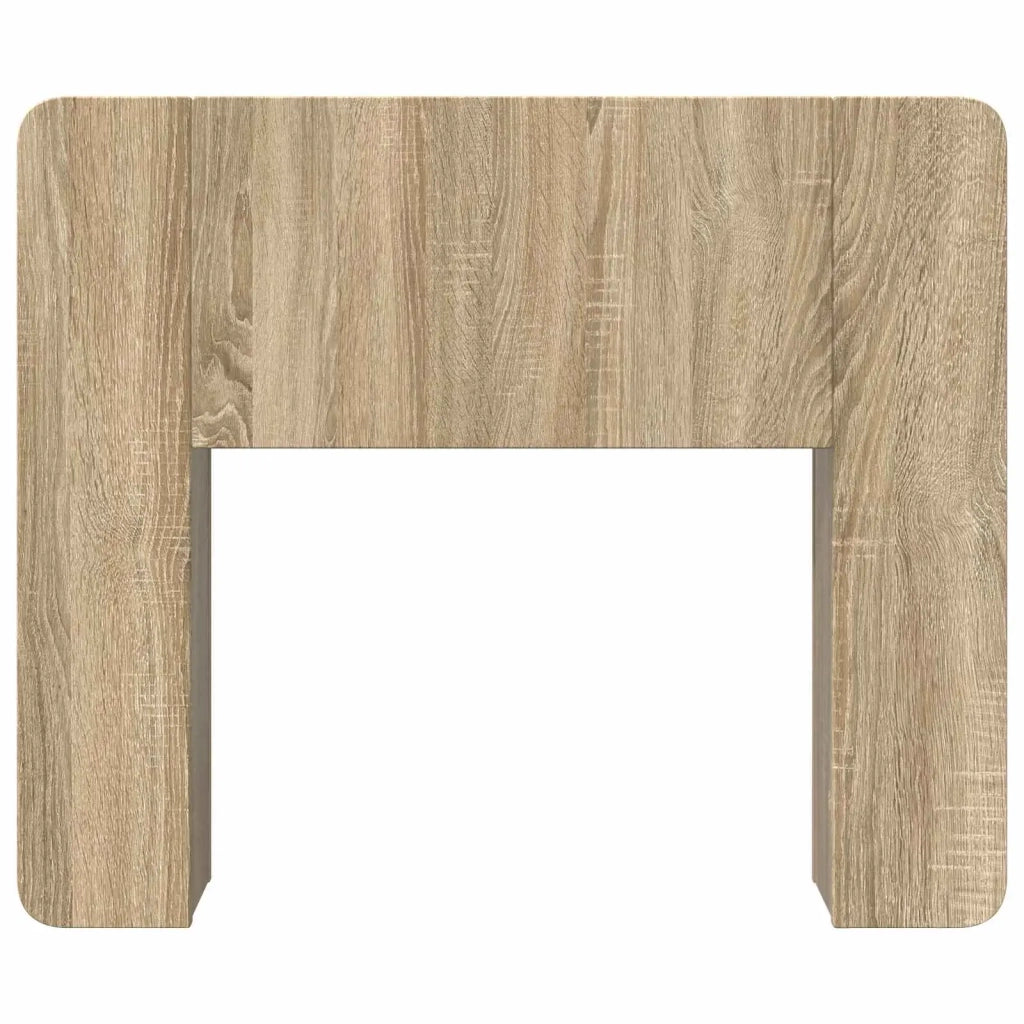 Testata del letto Rovere Sonoma Legno ingegnerizzato