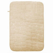 Trade Shop - Tappeto Tappetino In Tessuto Effetto Sassi Per Arredo Bagno 45 X 70 Cm 79930 -