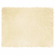 Tappeto in finta TAFALLA | Tappeto del soggiorno Crema 240 x 340 cm Poliestere