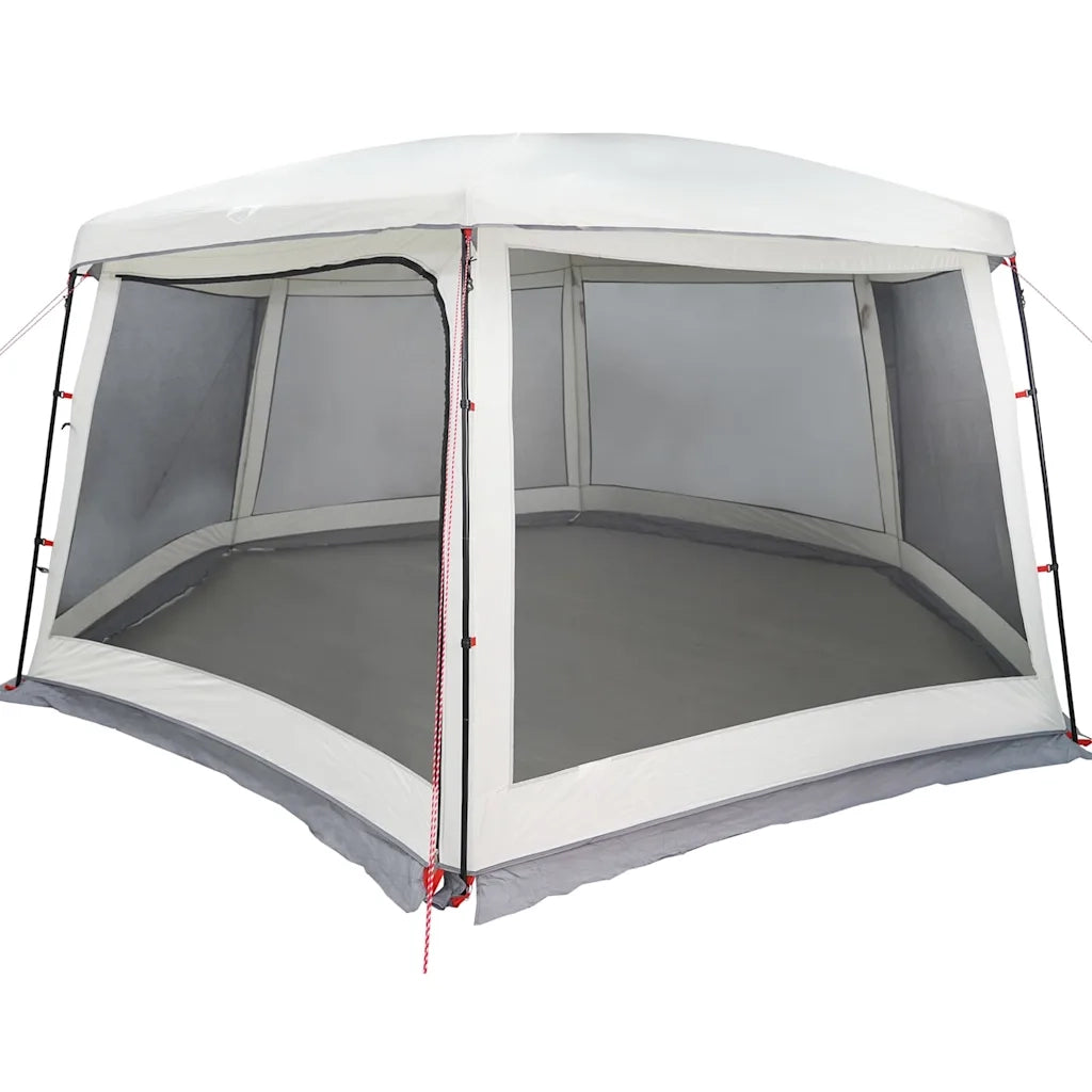 Tenda da piscina con Patta Rimovibile&Pareti in Rete 670x590 cm