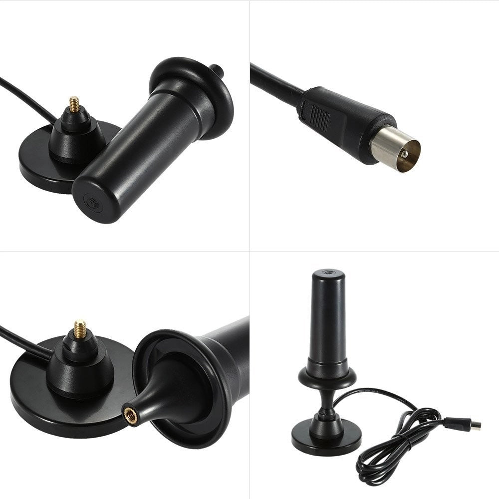 Trade Shop - Antenna Tv Digitale 36dbi Ad Alto Guadagno Full Hd 1080p Vhf Dvb Connettore Iec -