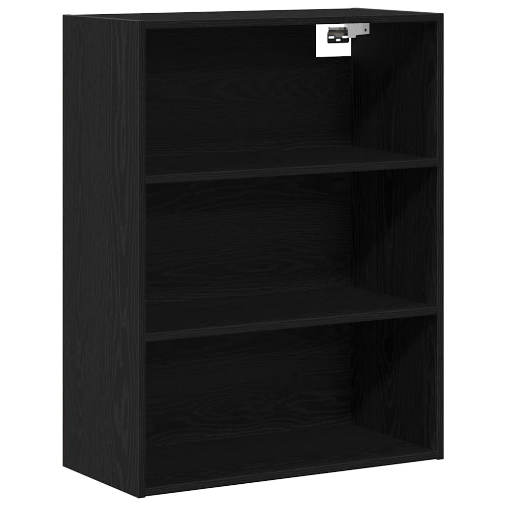 Credenza Rovere Nero 69,5 x 34 x 180 cm Legno multistrato 3416188