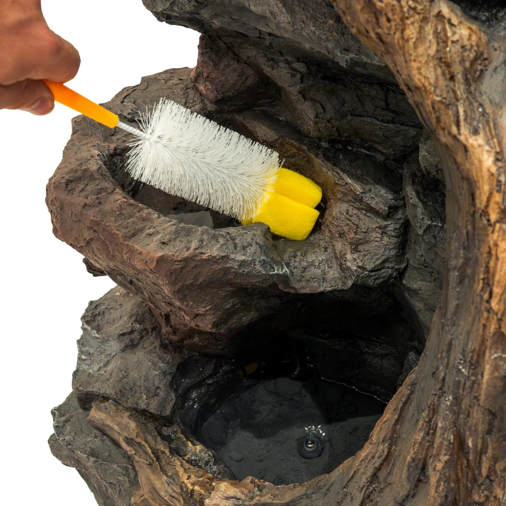 Fontana da Giardino Elettrica con LED e Cascata – Willow Springs