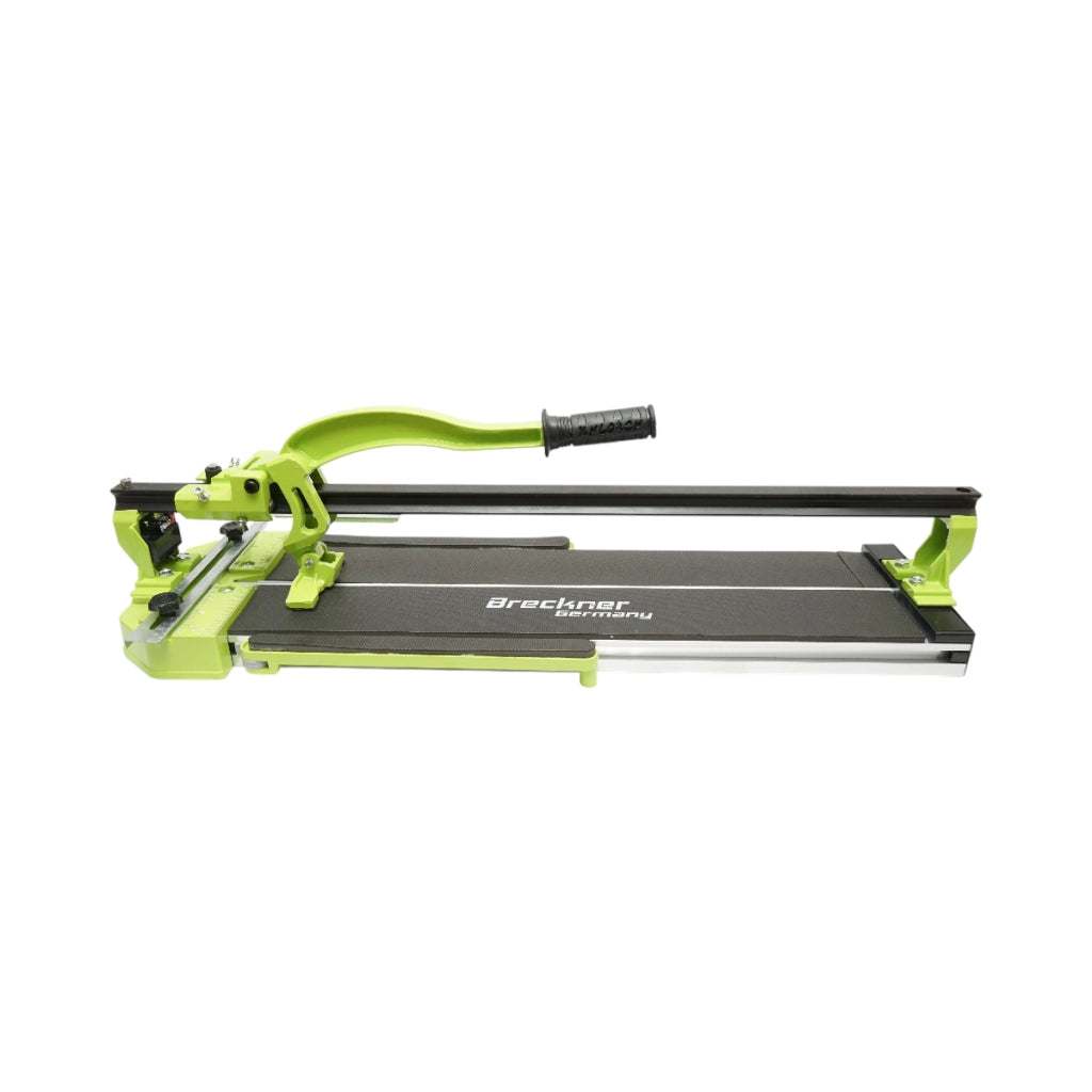 Macchina professionale per il taglio di piastrelle e pietre, larghezza 600 mm, spessore di taglio 6-30 mm, cuscinetti di guida e puntatore laser. Breckner Germany