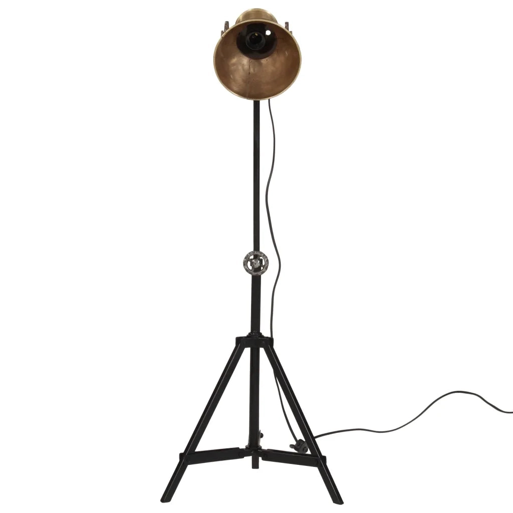 Lampada da Terra 25 W Ottone Anticato 35x35x65/95 cm E27 CFW4142013