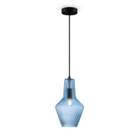 Lampada pendente Pendant in Metallo Tommy Nero