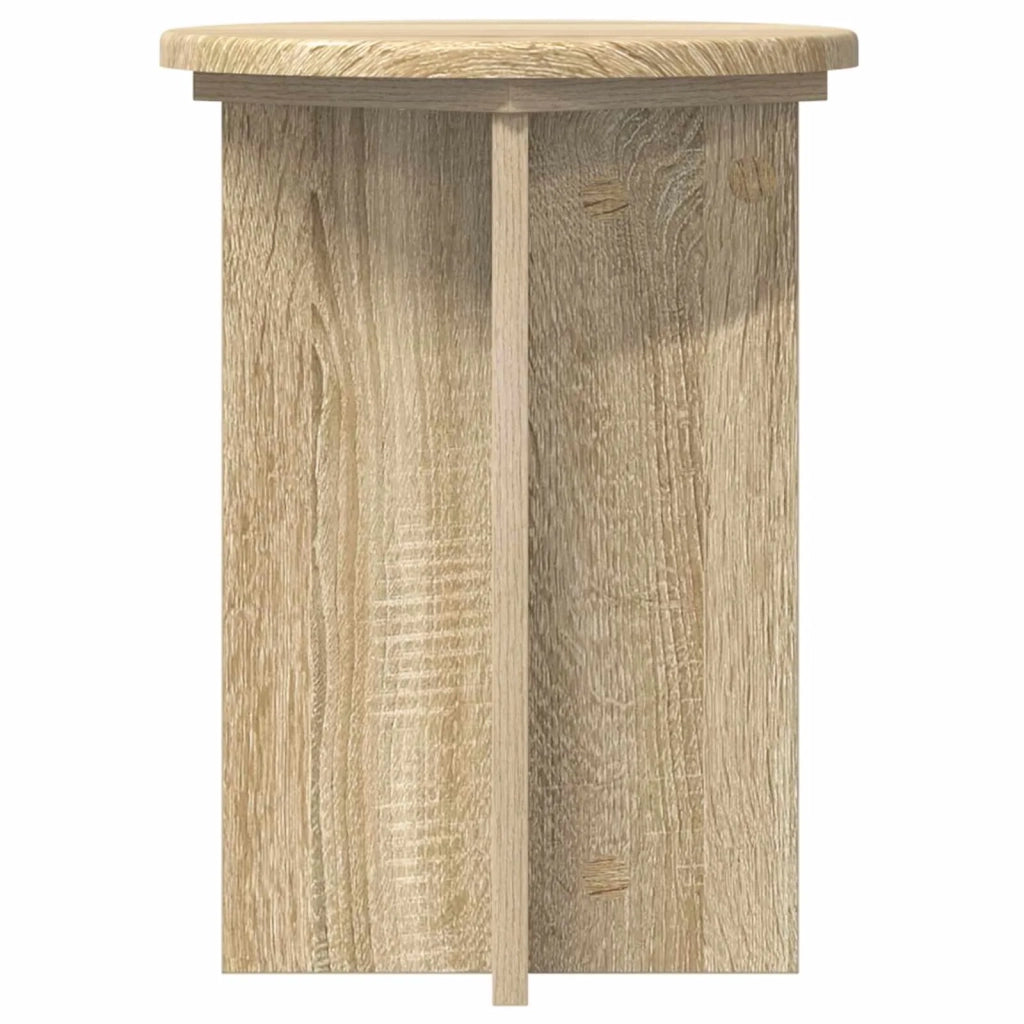 Supporto per piante 2 pz Rovere Sonoma Ø29,5 x 40 cm 899737