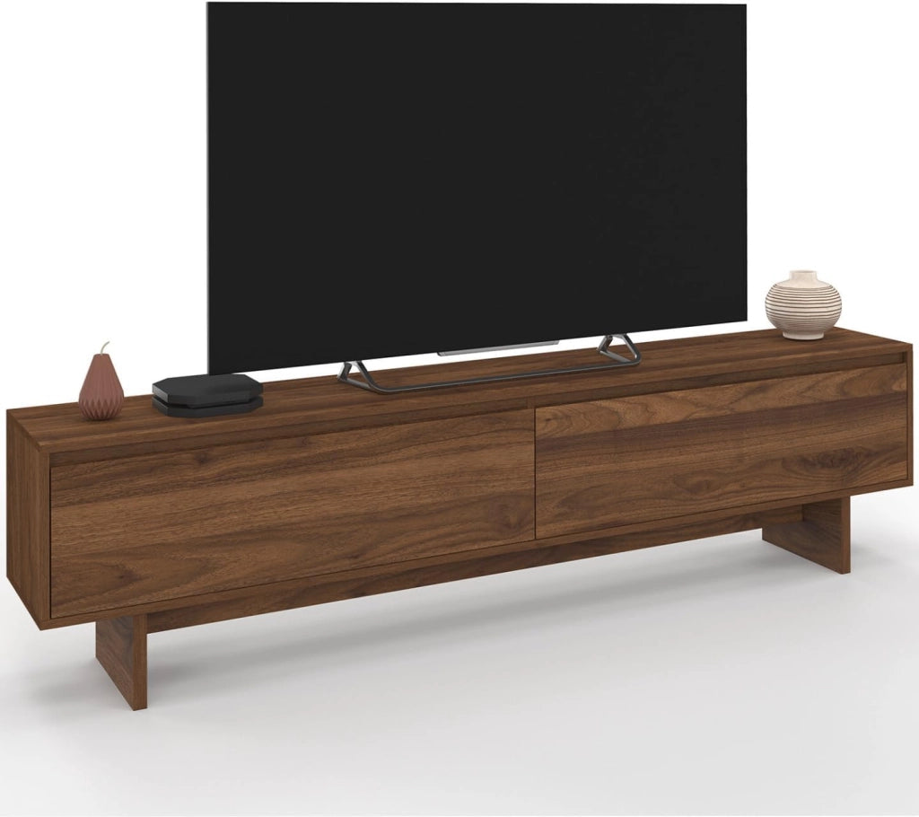 180 cm YURI Porta TV a 2 ante effetto noce
