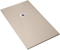Piatto Doccia 80x140 cm in Pietra Bonussi Everest Crema