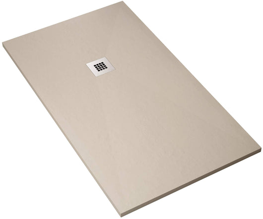 Piatto Doccia 80x80 cm in Pietra Bonussi Everest Crema