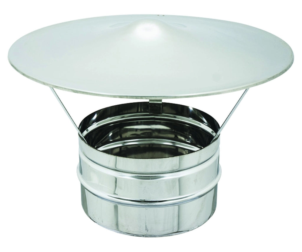 FUMAIOLO FISSO CAPPELLO CINESE INOX CM.8