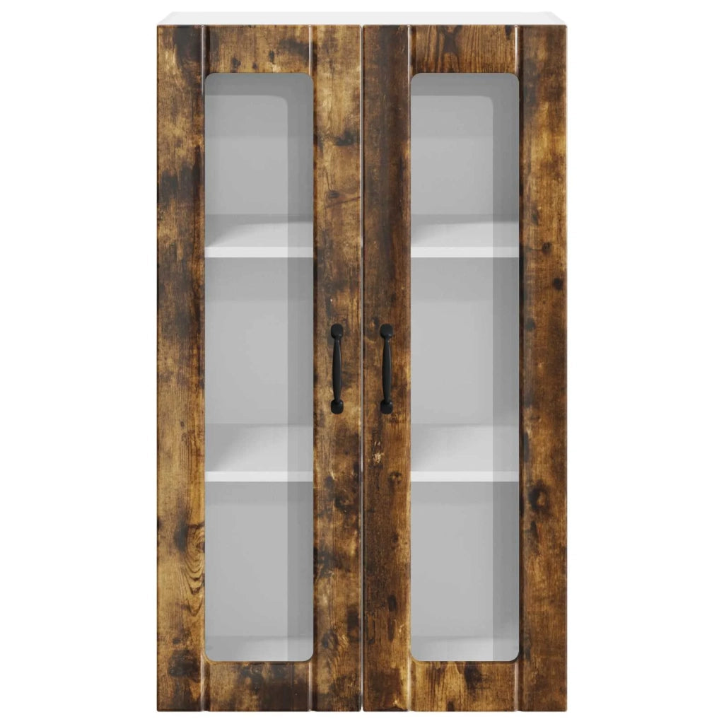 Pensile cucina con porta Lucca Rovere Fumo 60 x 31 x 100 cm 885180