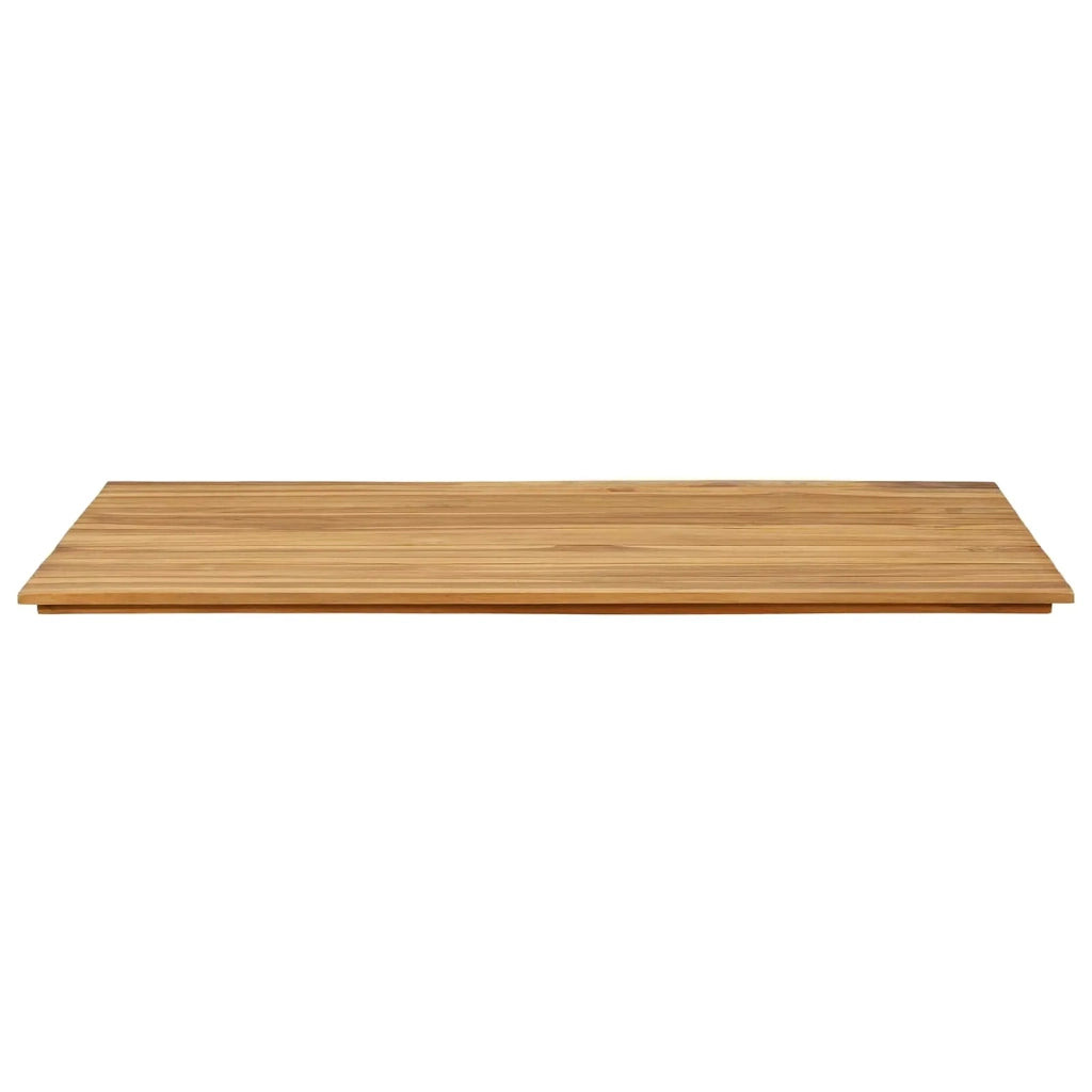 Piano del tavolo 120 x 70 x 3,5 cm Rettangolare Naturale 42033159
