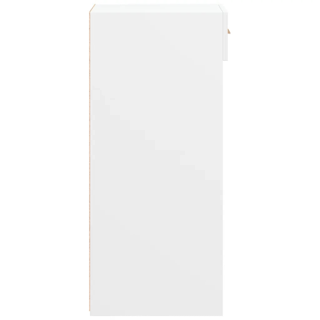 Credenza Bianca 30x42,5x93 cm in Legno Multistrato 846306