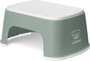 Stool di appoggio grigio-bianco - ideale per la cucina - facile da utilizzare
