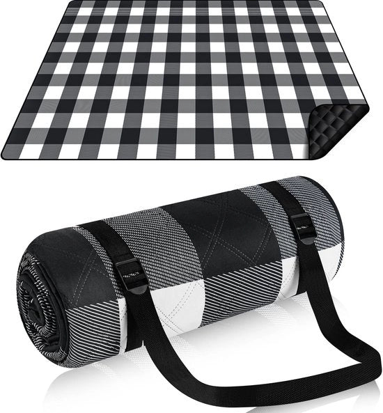 Tenda da picnic 200 x 200 cm, impermeabile, senza sabbia con cinghia di trasporto, da trasportare e lavabile, tenda da campeggio XXL, isolata, tenda da picnic per campeggio all'aperto, parco di sabbia