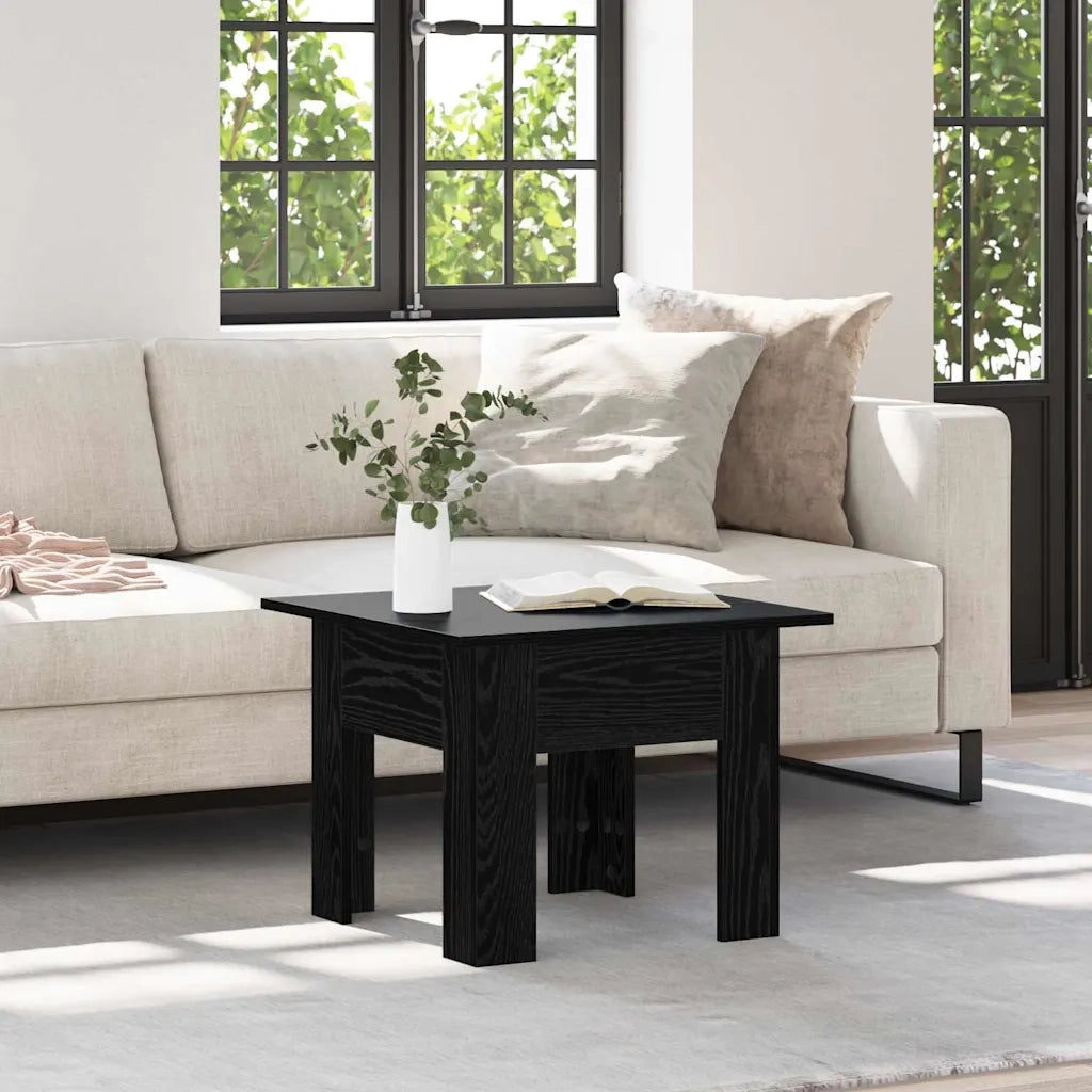 Tavolino da salotto Rovere Nero 55 x 55 x 42 cm 875239