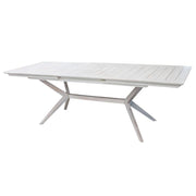 TAVOLO BALI ESTENSIBNILE 150/200 X 90 X H75 CM BIANCO