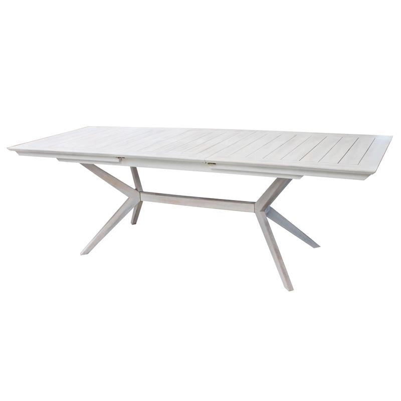 TAVOLO BALI ESTENSIBNILE 150/200 X 90 X H75 CM BIANCO