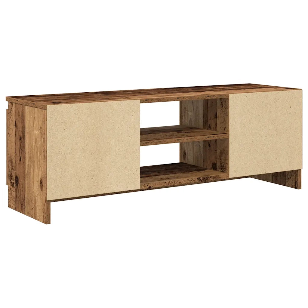 vidaXL Mobile Porta TV Legno Antico 102x30x36 cm Legno Multistrato