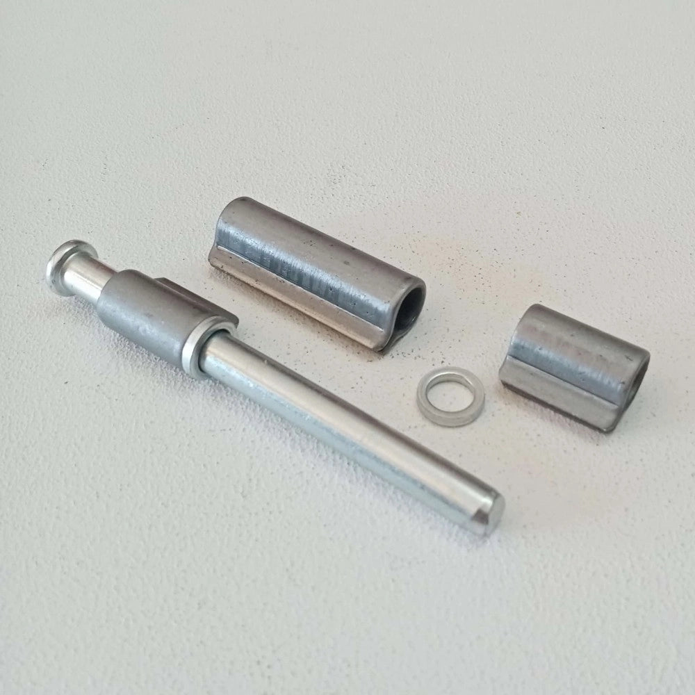 Ibfm 100mm a 3 ali - 2pz cerniera da saldare per porte a battente in metallo