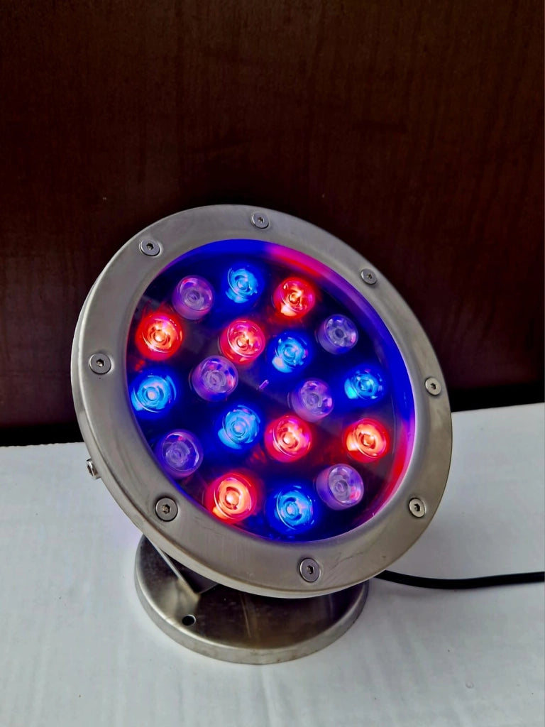 Faretto per Laghetti da Giardino a LED 18W Luce Multicolore