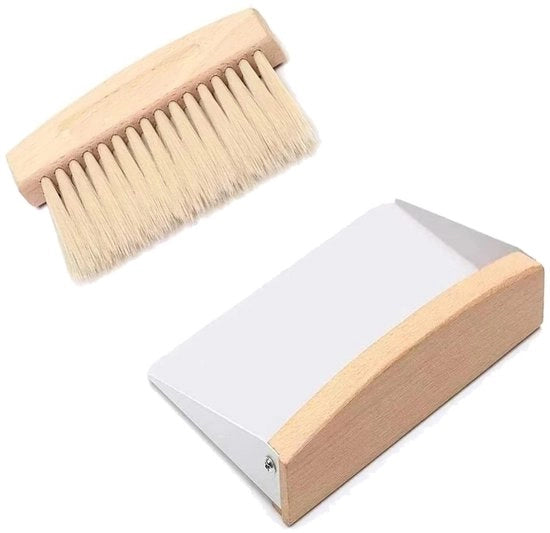 Set di spazzole e spazzola mini per verdure - Set di spazzola e spazzola per verdure - Dimensioni: 14,8 x 9,2 x 1,8 cm - Materiale: nylon/beugo