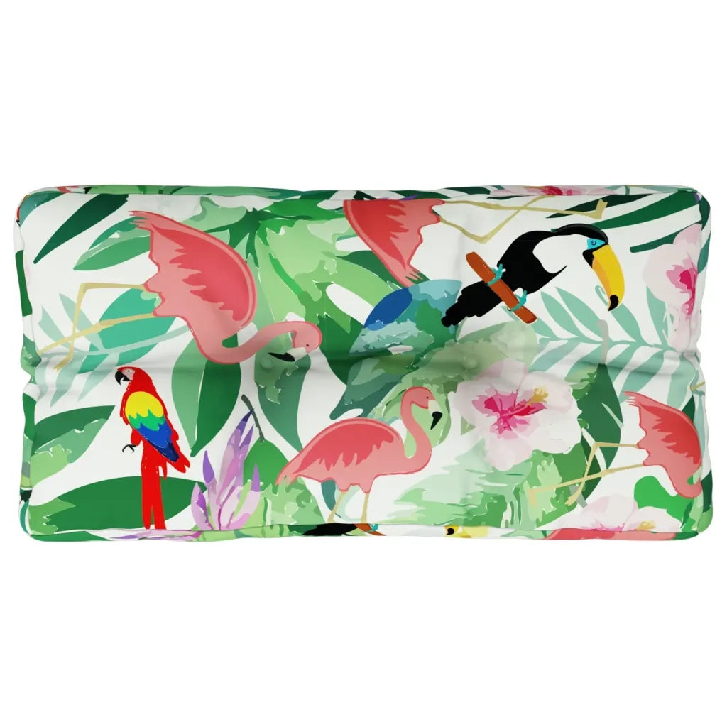 Cuscino per Pallet Multicolore 80x40x12 cm in Tessuto 360618