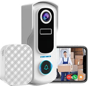Deurbel senza abbonamento - Deurbel con telecamera - Deurbel video senza fili - Sicurezza della casa - Deurbel con app - Deurbel intelligente - Nessun costo mensile - Telecamera di sicurezza - Deurbel WiFi - Per smartphone e tablet