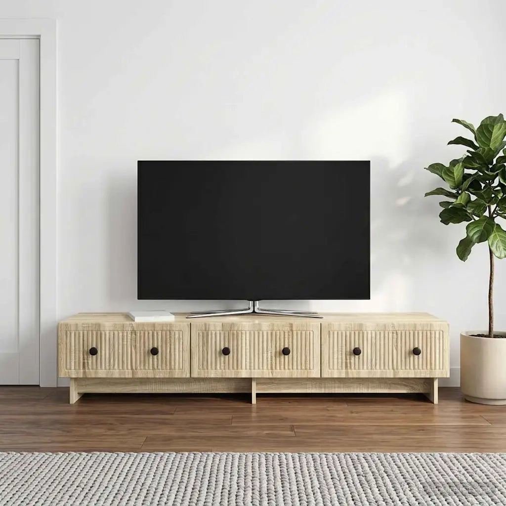 Mobile TV Rovere Sonoma 147 x 34,5 x 30 cm Legno ingegnerizzato 894017